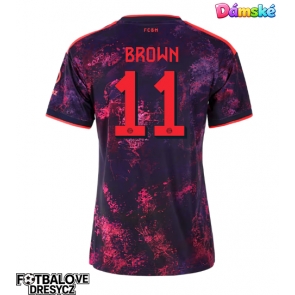 Bayern Munich Nathaniel Brown #11 Dámské Alternativní Dres 2026-27 Krátký Rukáv Bayern Munich Nathaniel Brown #11 Dámské Alternativní Dres 2026-27 Krátký Rukáv